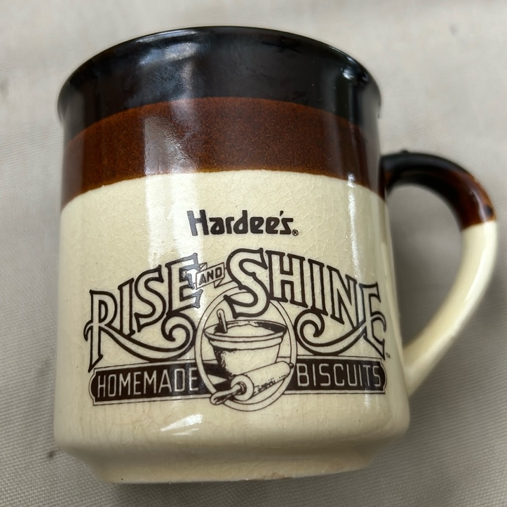Hardee’s Rise and Shine mug, vintage